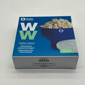 Weight Watchers Healthy Kitchen Microwave Popcorn Popper New NIB